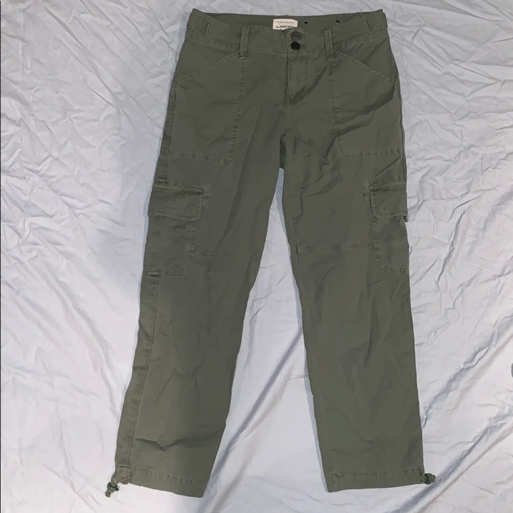 Sanctuary army green utility pants
